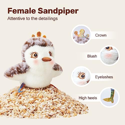 Potaroma Cat Toys 2 Pcs Flapping Sandpiper Pair-Mate - Image 5