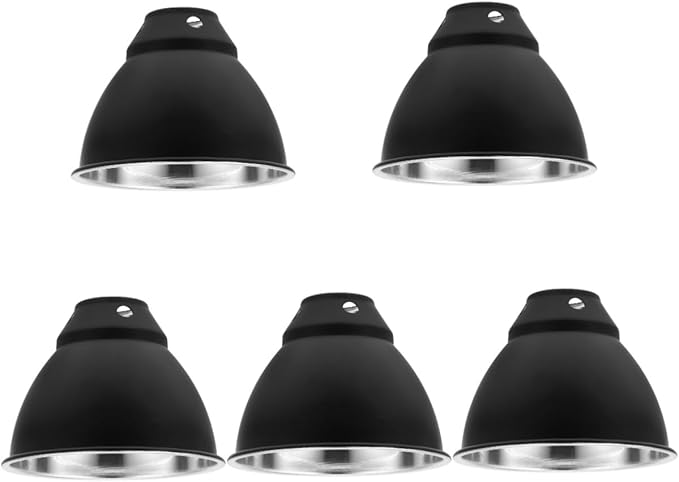 STOBAZA 5pcs Box Lizard Terrarium Lighting Heat Lamp Reflector Easy Install Reptile Habitat Accessory Material