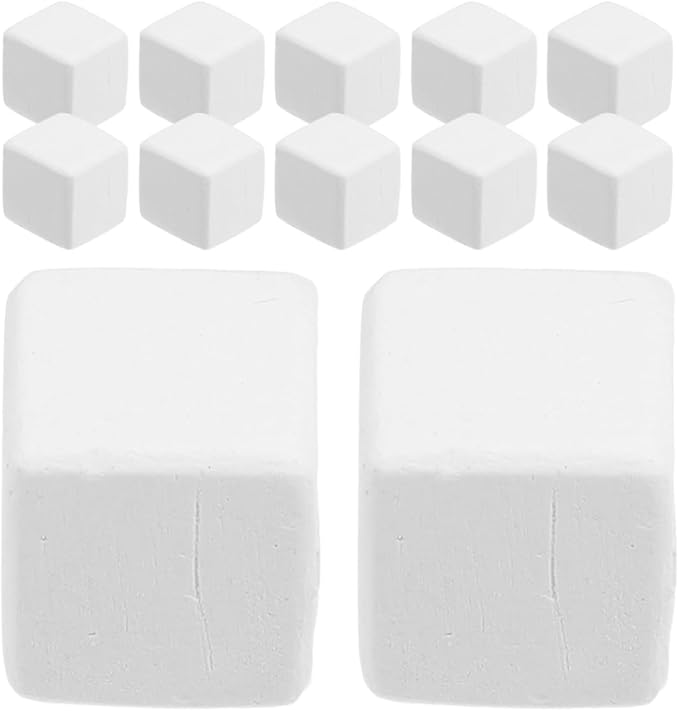 BESPORTBLE 12pcs PET Natural Blocks for Reptiles Supplement for Shell Growth and Health Essential Reptile Accessories for Terrarium Kits