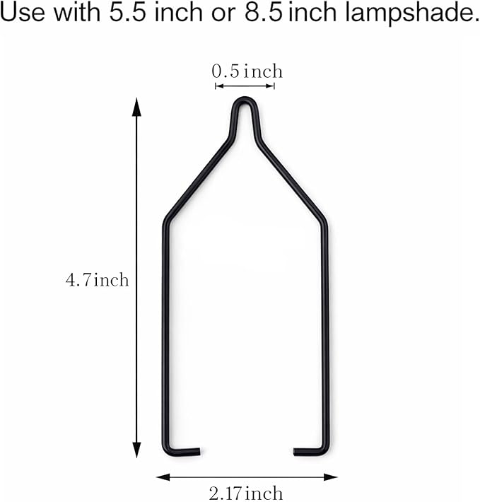 2 Pack Fixing Clip Reptile Dual Lamp Stand Lamp Hanger Holder, Reptile Lamps for Glass Terrarium Heating Light, Suitable for Breeding Tank and Glass Container and Water Tank