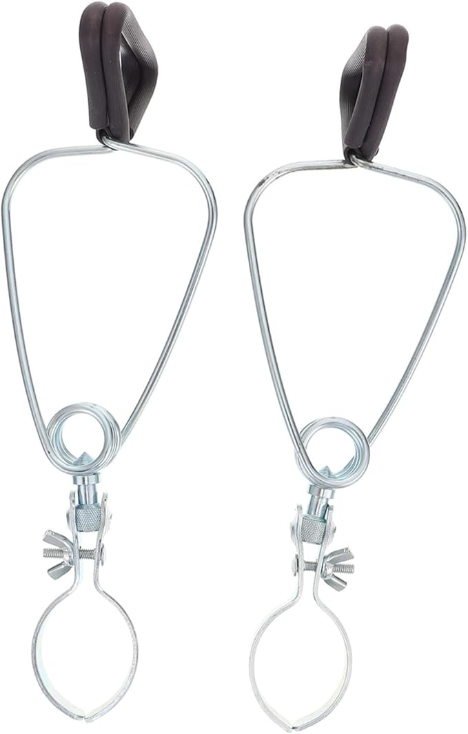 COLLBATH 2pcs Reptile Lampshade Fixing Clips Easy to Use Climbing Accessory for Lampshades and Non-deformable Design for Terrariums