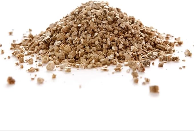 Flushbay Reptile Feeding Box Turtle Transport Breeding Box Egg Incubator Container with 1.1lb Reptile Substrate Vermiculite Bedding for Snake Tortoise Lizard Hatching Eggs