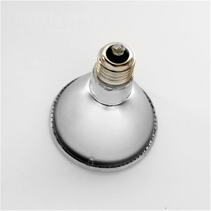 Pet Reptile Ceramic Heating Bulb Tortoise Hedgehog Tortoise Climbing Pet Lizard Infrared Heating Insulation Heating Air Conditioning(40w)