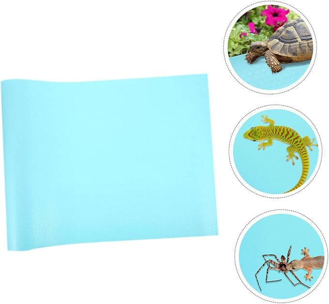 Kisangel Large Reptile Carpet Mat Substrate Bedding for Bearded Dragon Tortoise Lizard and Snake for Terrarium and Reptile Tank Accessories