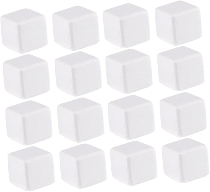Kisangel 30pcs Natural Mineral Block for Tortoise Turtle Lizard Frog Chameleon Supports Health Promotes Growth Enhances Water Quality for Reptile Amphibian Care