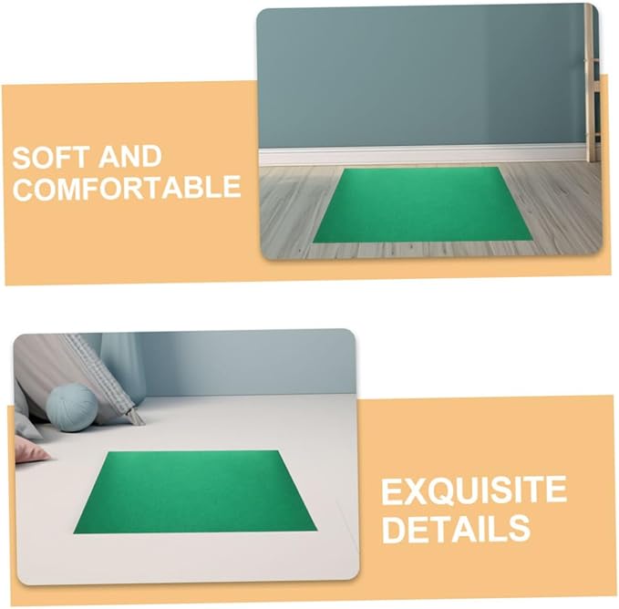 UKCOCO 2pcs Reptile Substrate Mat for Terrariums Soft Nonslip Bedding Liner for Bearded Dragons Snakes Lizards Geckos Heat Retaining Comfortable Tank Accessories