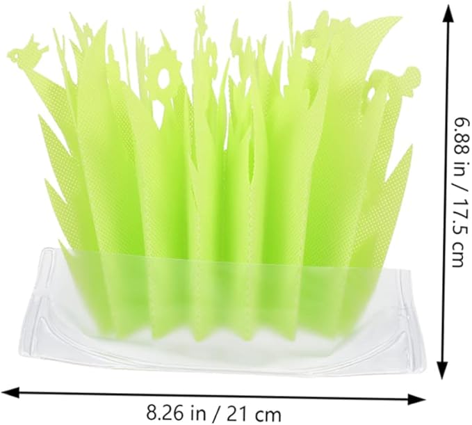 Kisangel 2Pcs Reptile Tank Humidifier Simulated Plants Decorative High Humidity Humidifier for Tortoise Terrarium for Reptile Pets and Terrariums