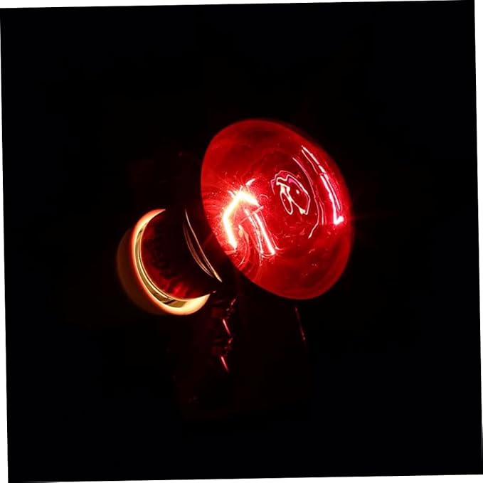 Toddmomy 3Pc Reptile Heating Lamp Non Light Heat Emitter for Lizard Snake and Amphibian Terrariums Efficient Heat Flat Faced Design for Pet Comfort