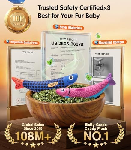 PetBusy Cat Toys with [5000 mg A+Natural Catnip & Silvervine] Kicker Fun - Image 2