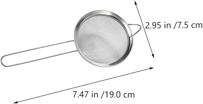 2pcs Reptile Residue Excrement Shovel with Metal Mesh, Dung Filtering Sand Scoop for Terrarium Cleaning, Silver Stainless Steel Lizard Box Sieve Tool for Reptile Care