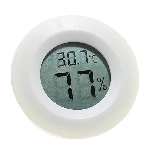 Reptile Thermostat Electronic Thermometer Hygrometer Celsius Display for Enclosure Home Office