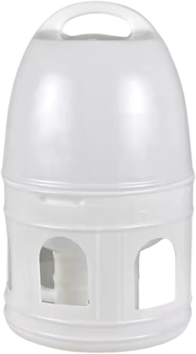 High Capacity 10Litre Automatic Bird Water Feeder Drinker for Pigeons and Parakeets with Hanging Handle Balcony Bird Cage Waterer