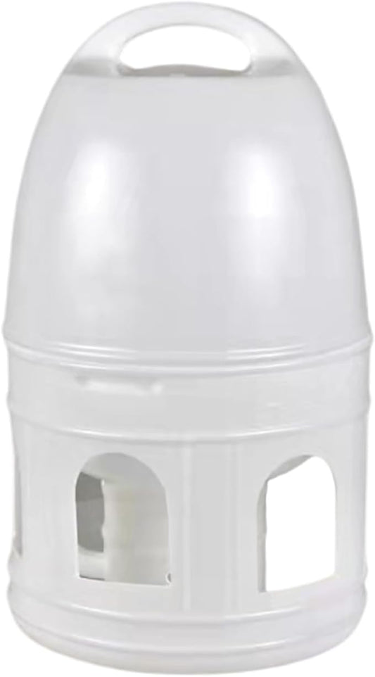 High Capacity 10Litre Automatic Bird Water Feeder Drinker for Pigeons and Parakeets with Hanging Handle Balcony Bird Cage Waterer