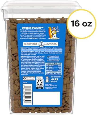 Temptations MixUps Crunchy Cat Treats, Surfer's Delight, 16 oz - Image 2