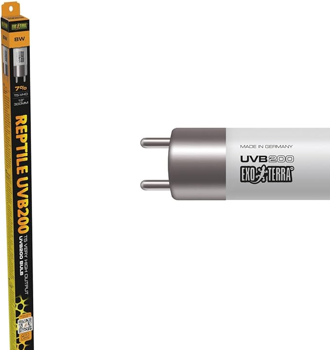 Exo Terra Reptile UVB200 8W T5 Light Bulb