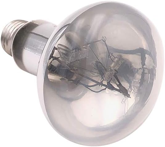 Mega-Ray Mercury Vapor Smallest UV Light Bulb On The Planet for Reptile and Amphibian Use, UVA UVB IR, Great Way of Heat UV and basking, High-Intensity - 70 Watts