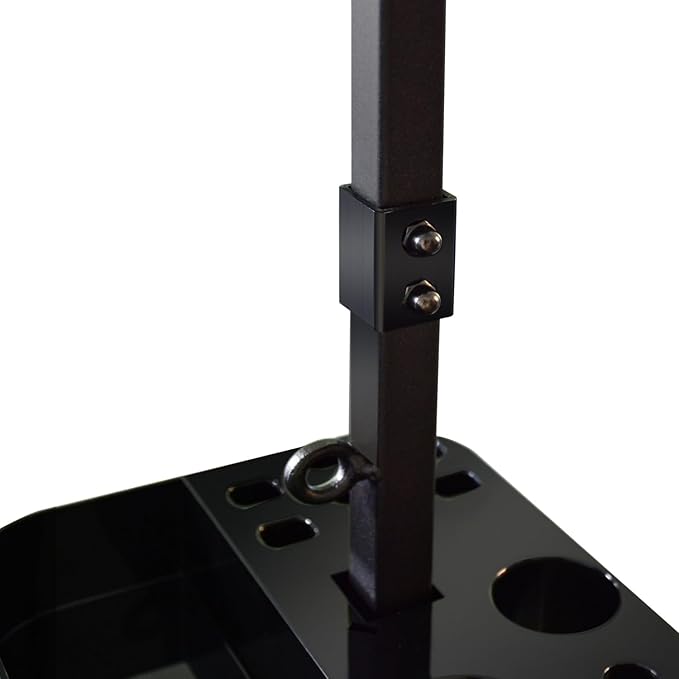 SHELANDY Pet Grooming arm with clamp for Large and Small Dogs - 35 inch Height Adjustable and Free Two No Sit Haunch Holder,Black