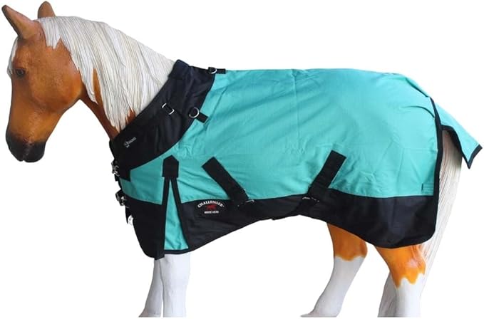 56" 1200D Foal Turnout Waterproof Fleece Lined Medium Winter Blanket 519LG06