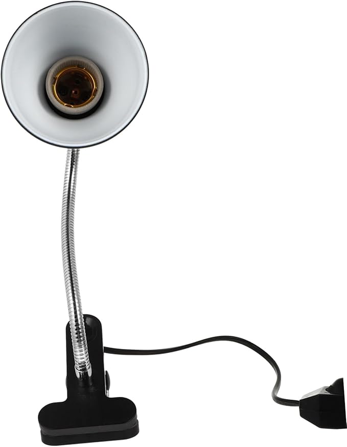 DECHOUS Gecko Terrarium Light Reptile Lamp Sunburn Lights Cover Heat Lamp for Reptiles Stand