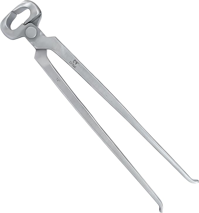 14" Hoof Nipper, Carbon Steel & Chrome Vanadium Farrier Tool for Horses – Durable, Sharp & Rust-Resistant