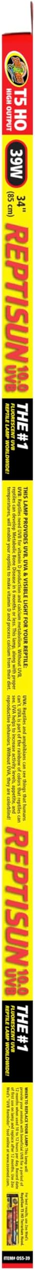 Zoo Med Reptisun 34-Inch 10.0 UVB, T5-High-Output, 2pk
