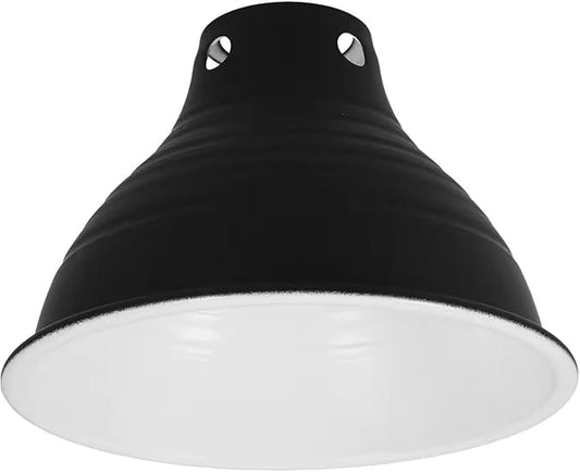 HouseVibe Reptile Dome Lamp Cover Aluminum Lampshade Replacement Part for Terrarium Lighting Fixtures Bearded Dragon Snake Chameleon Gecko- 5.5in