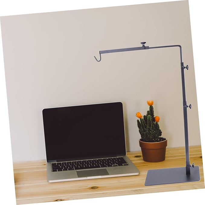 SUPVOX Reptile Basking Light Stand Durable Pet Sunlight Rack for Turtles Tortoises Geckos Snakes for Aquariums and Fish Tanks Supports Heating Lamps and Bulbs