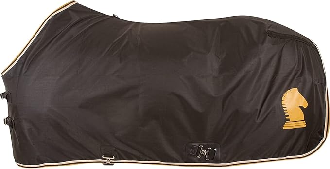 Classic Equine Classic Stable Sheet with Open Front, Black, Medium (CENS22BKM)