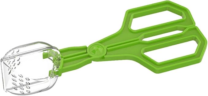 Multipurpose Feeding Tongs for Reptiles Care Clear Hygienic Comfort Handle Gentle Creature Captures Ergonomic Reptiles Enclosures