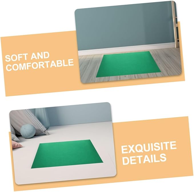 2pcs Reptile Mat for Bearded Dragon Tortoise Tank Bedding and Durable Lizard Carpet Heat Retaining -Slip Substrate for Terrarium Habitats