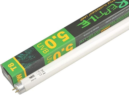LUCKY HERP UVB 5.0 Fluorescent Tube for ReptileS,T8,14W,15W,18W (14, Watts)