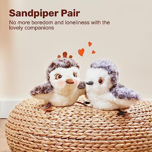 Potaroma Cat Toys 2 Pcs Flapping Sandpiper Pair-Mate - Image 6