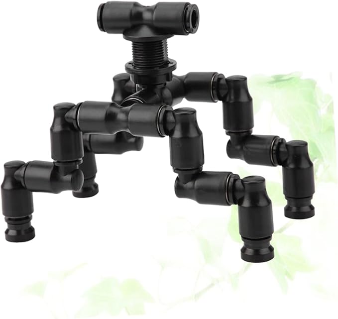 Mikikit 1set Adjustable Cooling Nozzle for Reptiles Detachable Misting Sprayers for Terrariums Pet Supplies for Amphibians and Lizards Rotatable Design