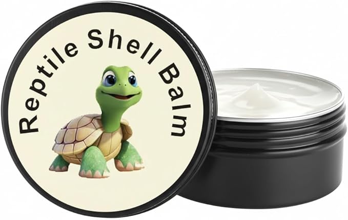 Tortoise Oinment Shell Conditioner Cream ?€? Shell Care Balm Moisturizer for Box Turtles, Sulcata, Russian, Desert Tortoise Dry, Cracked or Dull Protector
