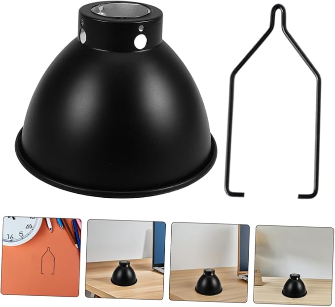 Yardwe 2pcs Reptile Terrarium Lamp Cover Heat Lamp Shade for Reptiles Insulation Heat Insulator Hook for Dog