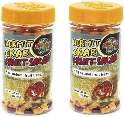 Zoo Med Hermit Crab Fruit-Salad All Natural Fruit Treat (0.85 oz (2 Pack))