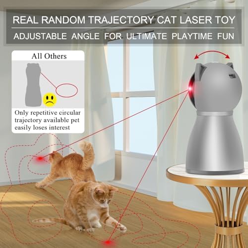 YVE Life Interactive Cat Toys Laser for Indoor Cats,Automatic Kitten Toys - Image 2