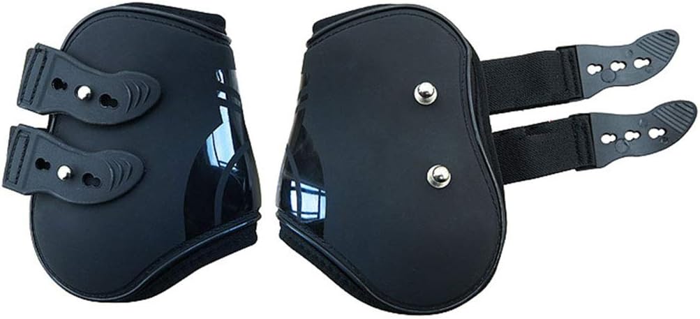 Open Front Jumping Tendon Horses Boots, Secure Leg Protection, Lightweight and Tough Dressage Horse Riding Equestrian Equipment