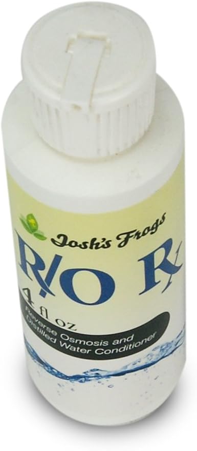 Josh's Frogs R/O Rx (4 oz) - Reptile & Amphibian Care - Drinking Water - 0.3 pounds