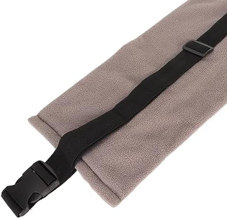 Soft Reptile Sling Carrier with Adjustable Strap, Warm Bearded Dragon Pouch for Lizard, Leopard Gecko, Hamster, Small Animals