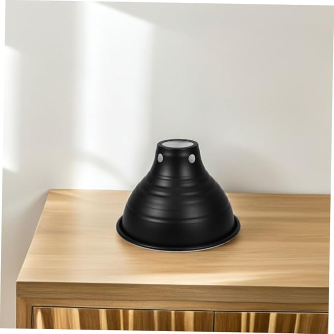 POPETPOP 3pcs Insulation Lampshade for Reptile Heating Lamp and Easy to Install Reflector Cover for Home and Lab Use Enhances Light Brightness and Safety for Pets