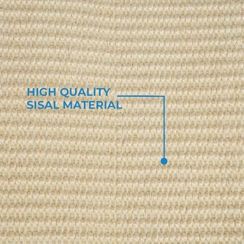 Best Pet Supplies Catify Hanging Cat Scratcher - Log, Beige - Image 3