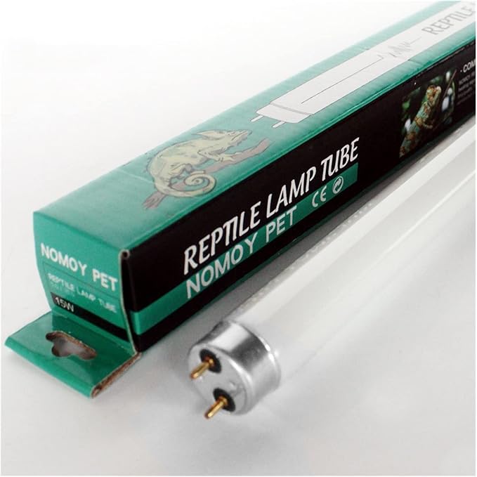 Reptile Box LED Tube 15W Lamps Reptile Supplies Tortoise Box Ornamental Lighting Fluorescent Lamp Lizard Lighting(10.0)