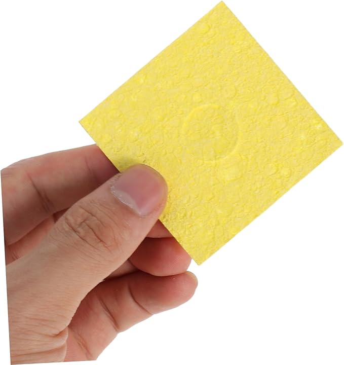 POPETPOP 20pcs Square Sea Sponges for Crab Habitat Humidity Control Natural Unbleached Sponges for Maintaining Moisture Reptile Tanks Eco-Friendly Crab Supplies