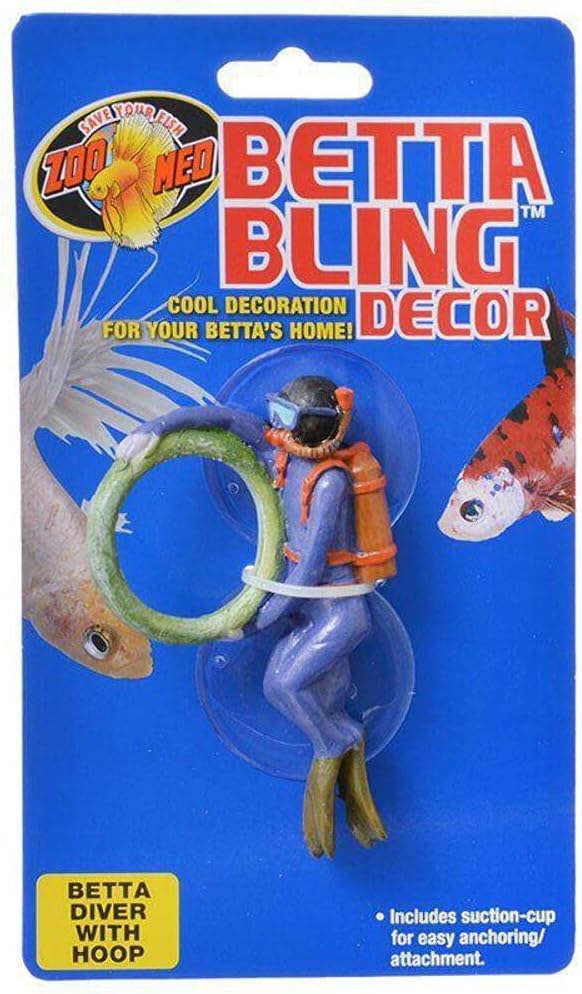 Zoo Med Laboratories Betta Bling Diver with Hoop