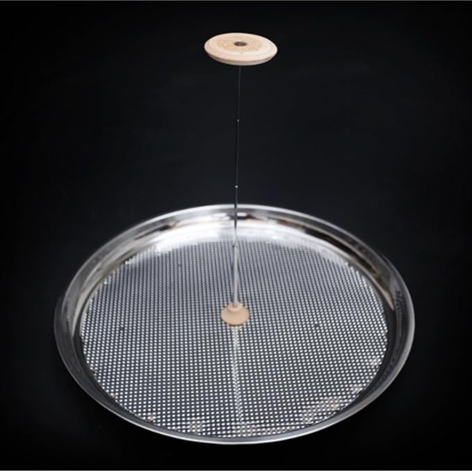 Bird Cage Parrot Cage Stainless Steel Birdcages Metal Round Bird Cage House Carrier Creative Retro Bird Carriers for Home Garden Flight Birdcage(45.5 * 63cm)