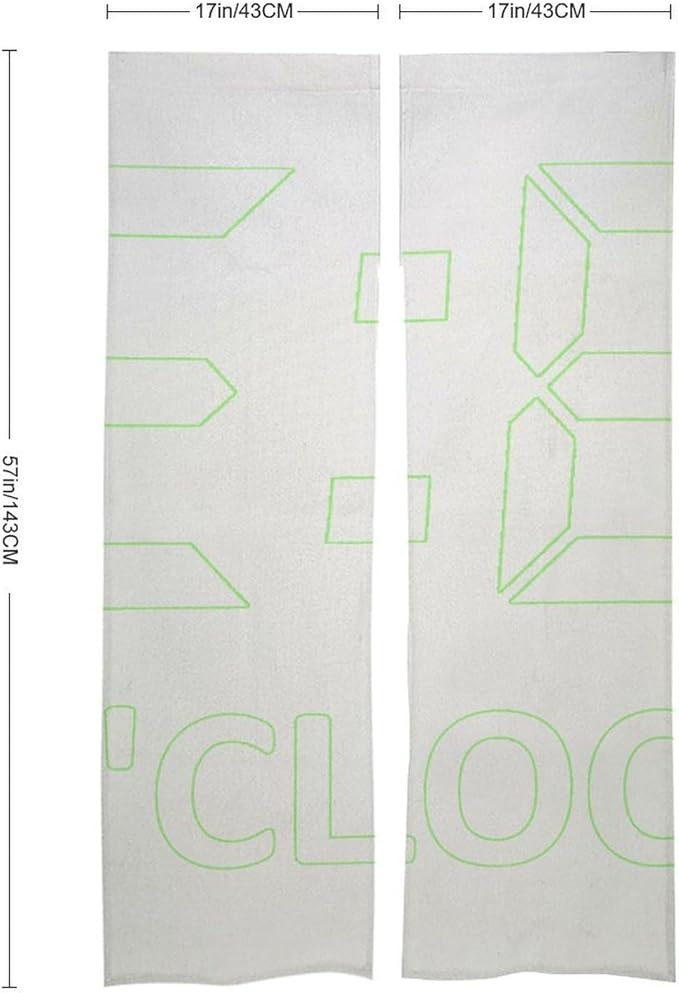 Love Beer O'Clock Light Blocking Door Curtain, Suitable for Bedroom Entrance
