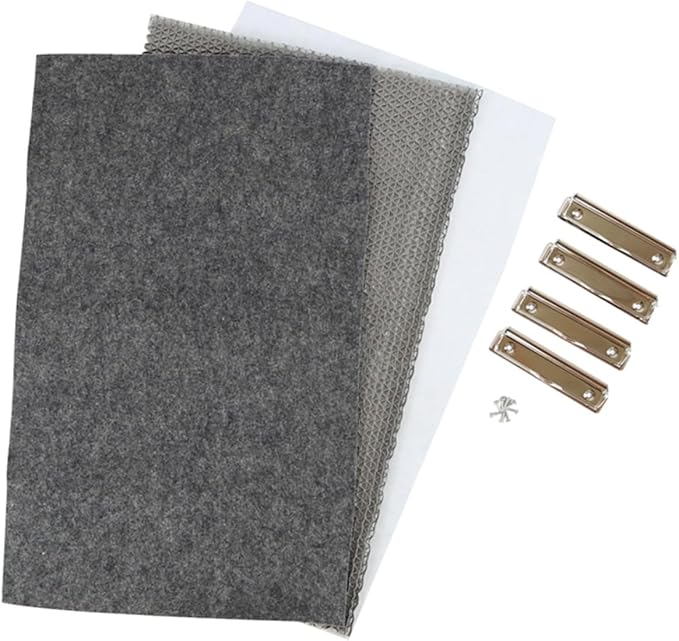 YARNOW Reptile Mats for Terrarium Durable and Breathable Carpet for Snakes Turtles Lizards Washable Reptile Cage Replacement Pad Gray