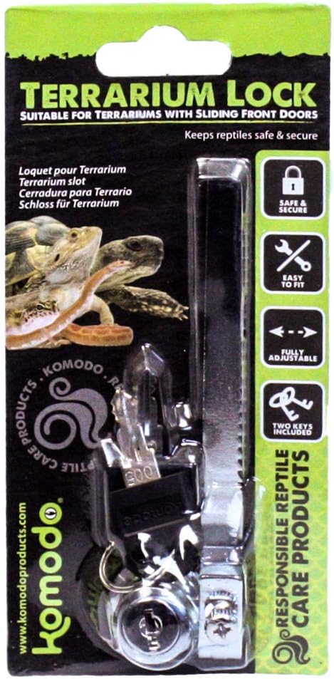 Komodo Habitat Lock (One Size) (Silver)
