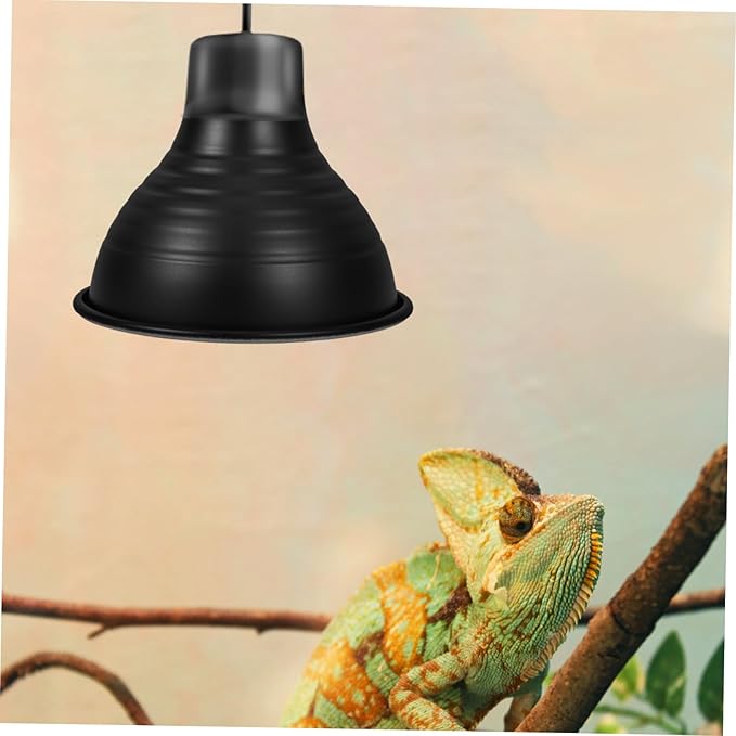Heat Lamp Cover for Reptiles Lampshade Shell for Geckos Insulation Lampshade for Pet Lizards Easy Install Reptile Lamp Accessory
